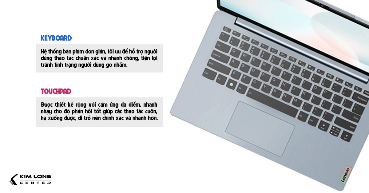 bàn phím Lenovo IdeaPad Slim 3 14IAU7 82RJ001AVN