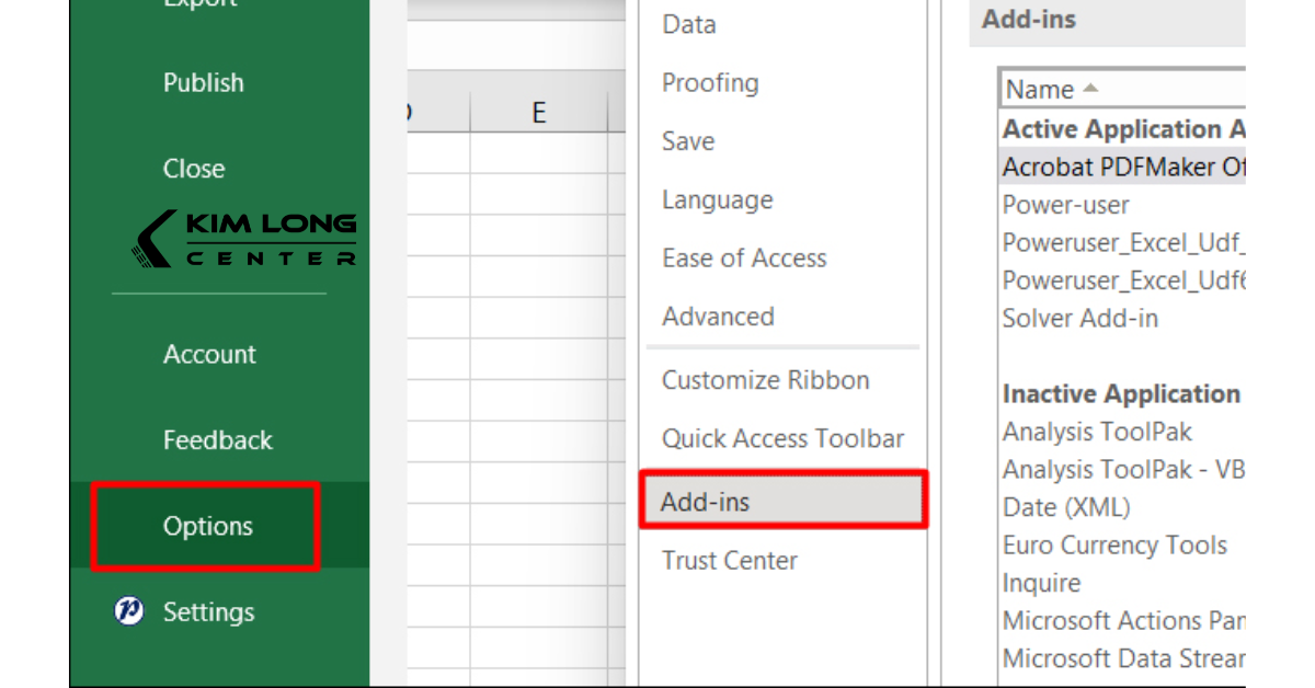 Excel bị trang trắng