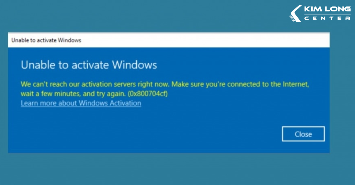 những lỗi thường gặp