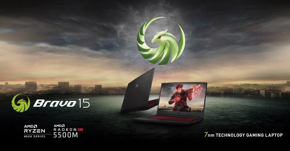 Giới Thiệu MSI Bravo 15– Laptop Gaming 7nm Cao Cấp 