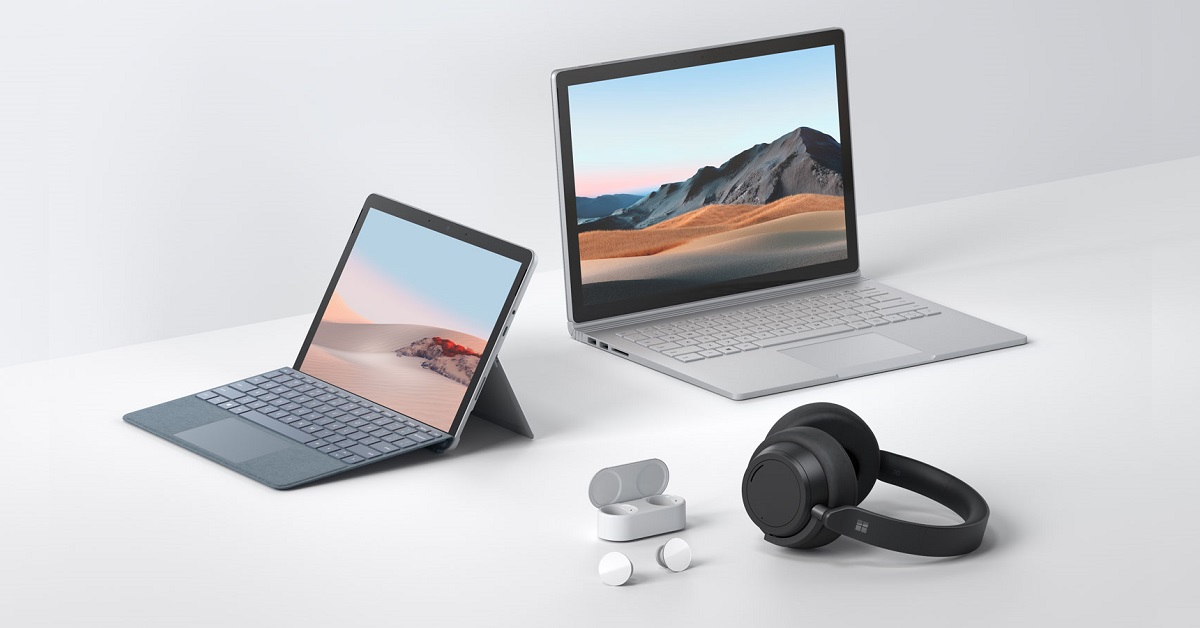 Microsoft công bố bộ 3 thiết bị Surface Go 2, Surface Book 3 và Surface Headphones 2